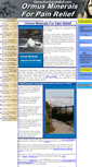 Mobile Screenshot of ormusforpainrelief.com